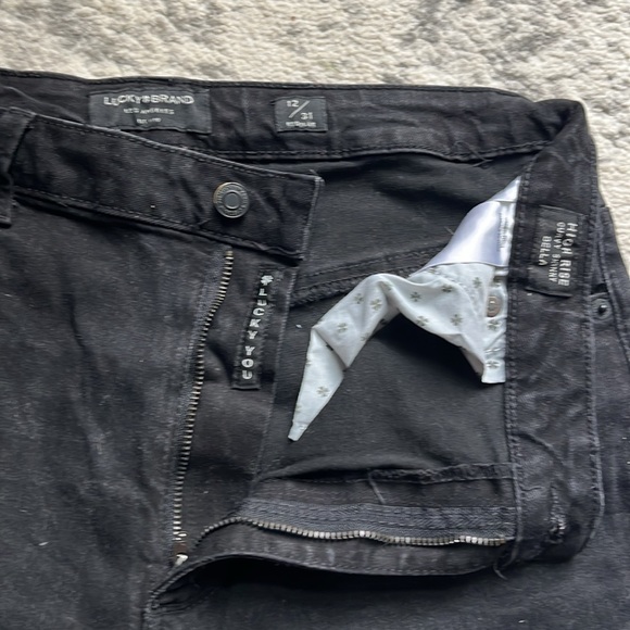 Lucky Brand High Rise Curvy Skinny Jeans Bella - Picture 4 of 4